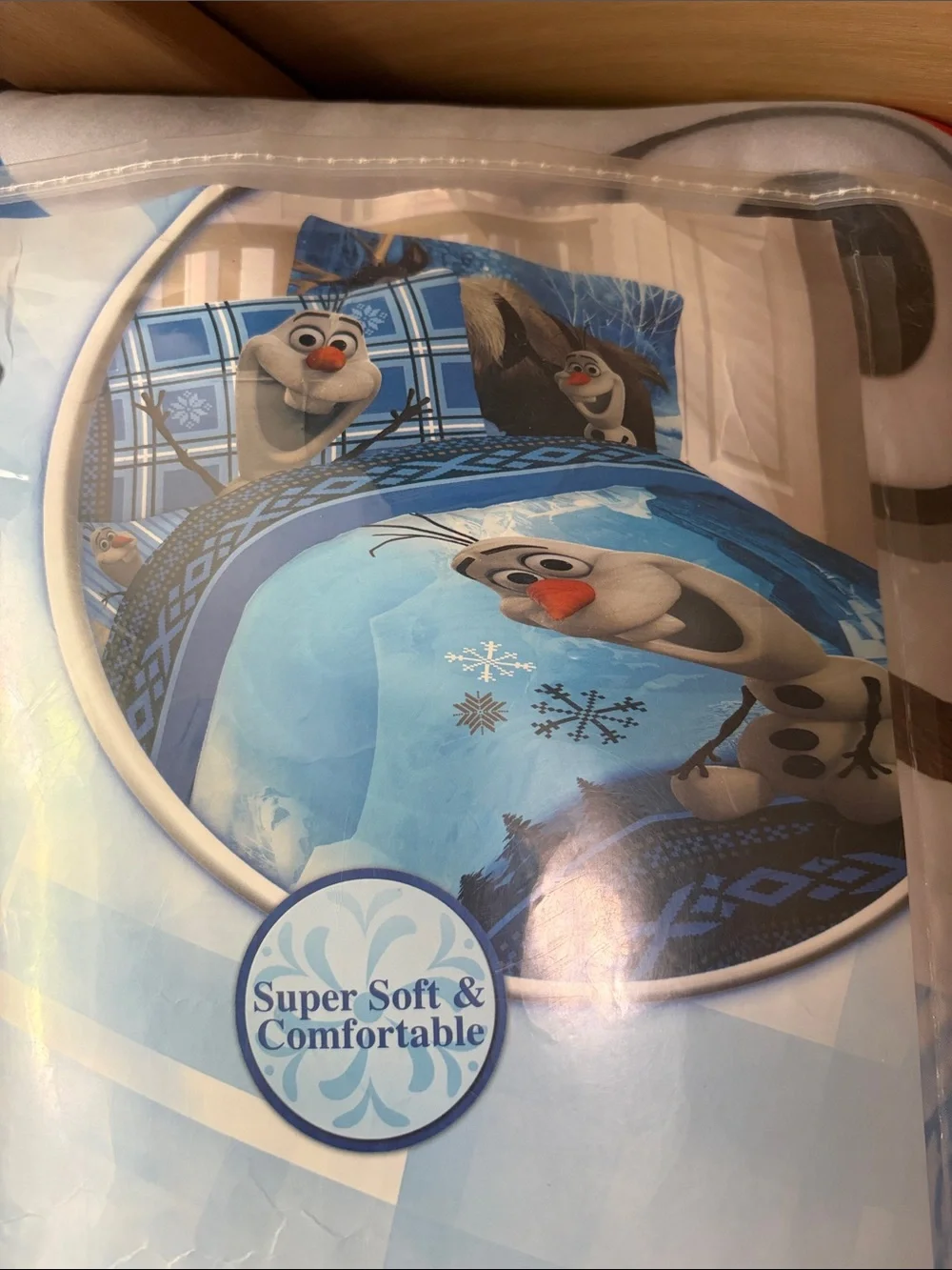 NIB• Disney Frozen OLAF Twin/Full Comforter | 72”x86”